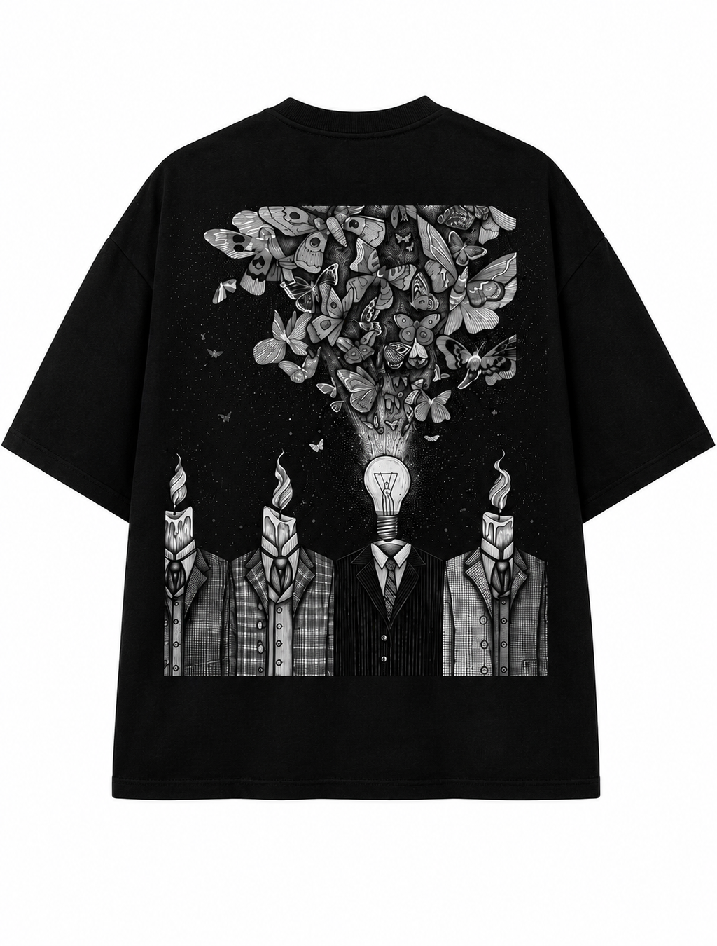 Nietzsche's Void| Unisex Terry Oversized Tee