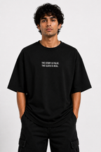 Cinematic Disclaimer | Unisex Terry Oversized Tee