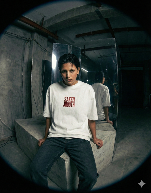 SAFED JHOOTH | Classic Tee